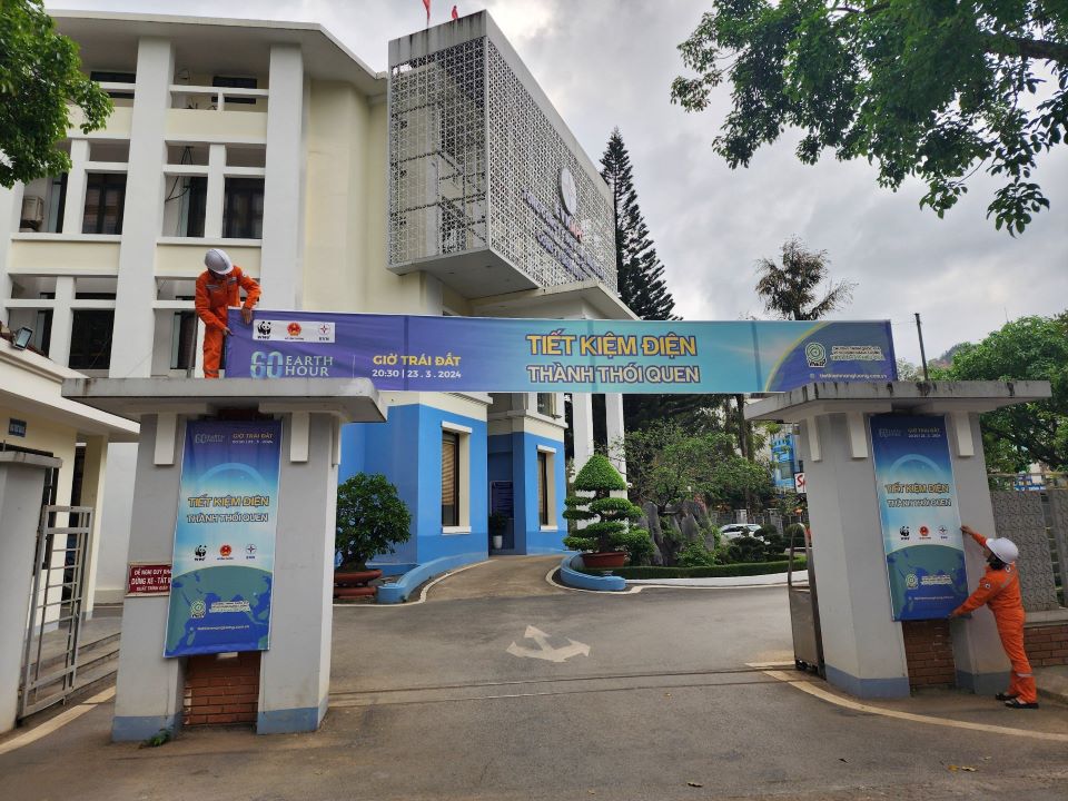PC Sơn La: Tích cực hưởng ứng Chiến dịch “Giờ Trái đất” năm 2024